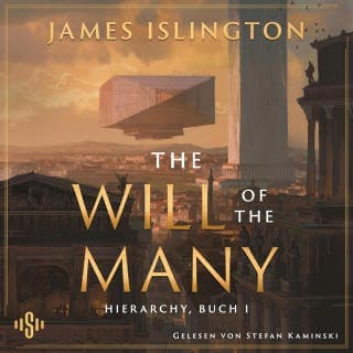 The will of the many von James Islington, Hörbuch-Cover