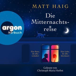 Die Mitternachtsreise von Matt Haig, Hörbuch-Cover