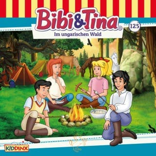 Bibi & Tina, Folge 125: Im ungarischen Wald von Markus Dittrich, Hörbuch-Cover