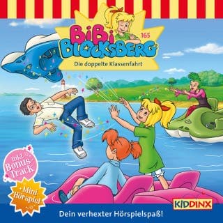 Bibi Blocksberg, Folge 165: Die doppelte Klassenfahrt von Klaus-P. Weigand, Hörbuch-Cover
