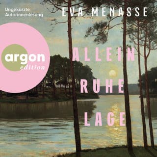 Alleinruhelage von Eva Menasse, Hörbuch-Cover