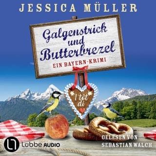 Galgenstrick und Butterbrezel - Hauptkommissar Hirschberg, Teil 10 von Jessica Müller, Hörbuch-Cover
